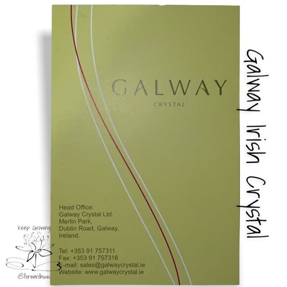 Galway Crystal Liberty Flutes | Elegance in Every Sip | In Open Box - Picture 5 of 9